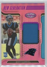 2022 Certified New Generation Jerseys Mirror Pink /299 Matt Corral #NGJ-MC 13ta