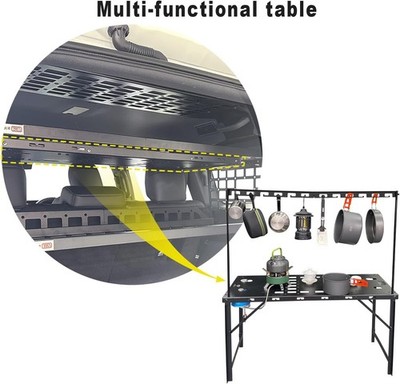 Camping Table CGZ Molle Panel for Toyota Land Cruiser Prado J150 LC250 2010-2025