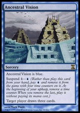 MTG Ancestral Vision - Foil, Light Play, English Time Spiral