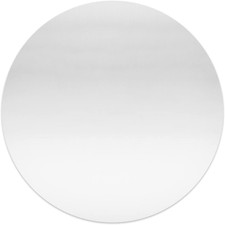 Satin Stainless Steel Keyhole Cover Plate, 50mm Self-Adhesive Repair Escutcheon