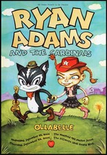 Affiche originale Ryan Adams Cardinals Ollabelle 2004 Warfield Hugh D'Andrade BGP324