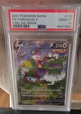 Tornadus V (Alternate Full Art) 185/198 Swsh06: Sword & Shield - Chilling Reign on eBay