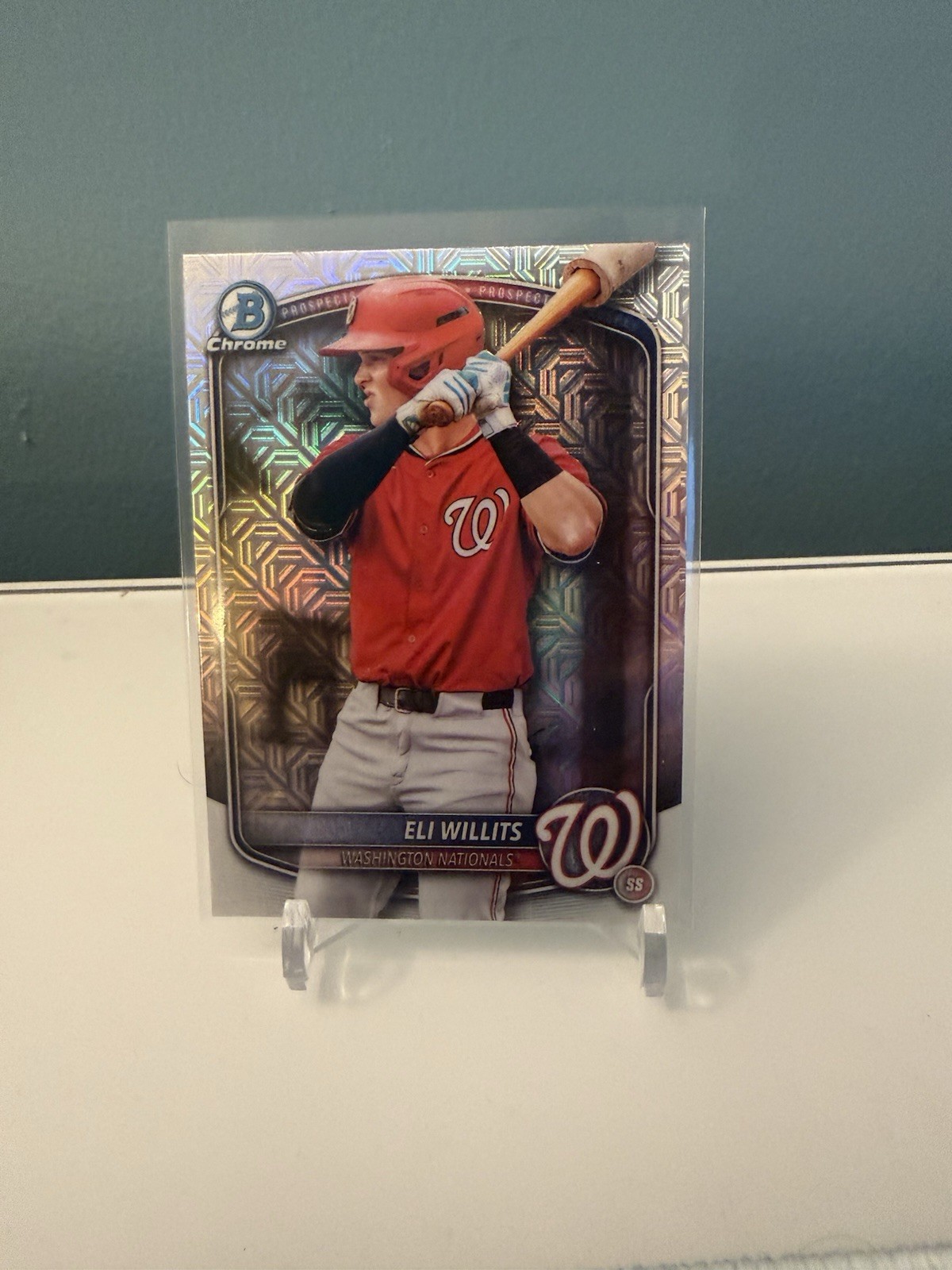 2025 Bowman Draft Mega Box Eli Willits Mojo Image Variation Photo SP