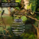 4x LED Solar energy Solar Spiral Light Creative Art Lantern Decor Garden Party
