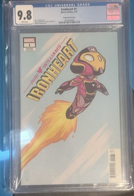 Marvel Comics Riri Williams Ironheart #1 Skottie Young Variant CGC 9.8