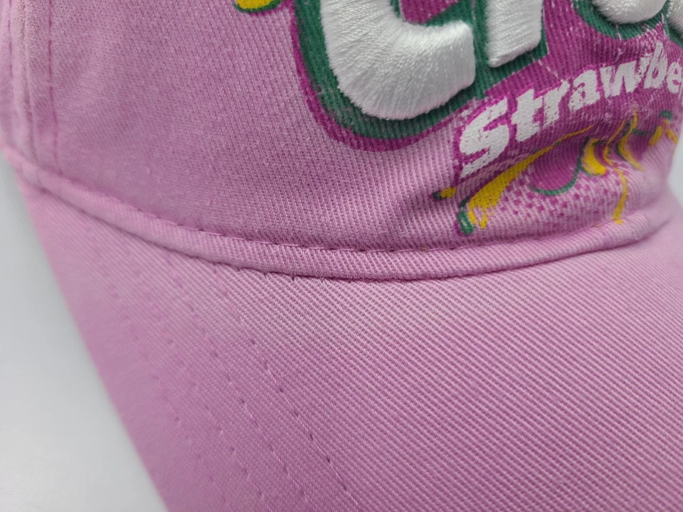 Gorra ajustable vintage Crush Strawberry Drew Pearson marketing envejecida Foto 4 de 4