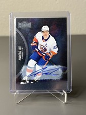2021-22 SkyBox Metal Universe Anders Lee Silver Autograph #73 New York Islanders