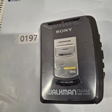 Sony Walkman WM-FX171 Portable Radio Cassette Player Mega Bass Gray FM AM Radio