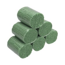 6 Rolls Latch Hook Yarn, 3mm Dark Green Latch Hook Kit Yarn Precut Hook Rugs
