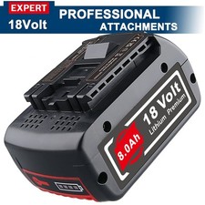 18V 8.0Ah Lithium-Ion Battery Professional GBA BAT609 BAT620 BAT610 For Bosch