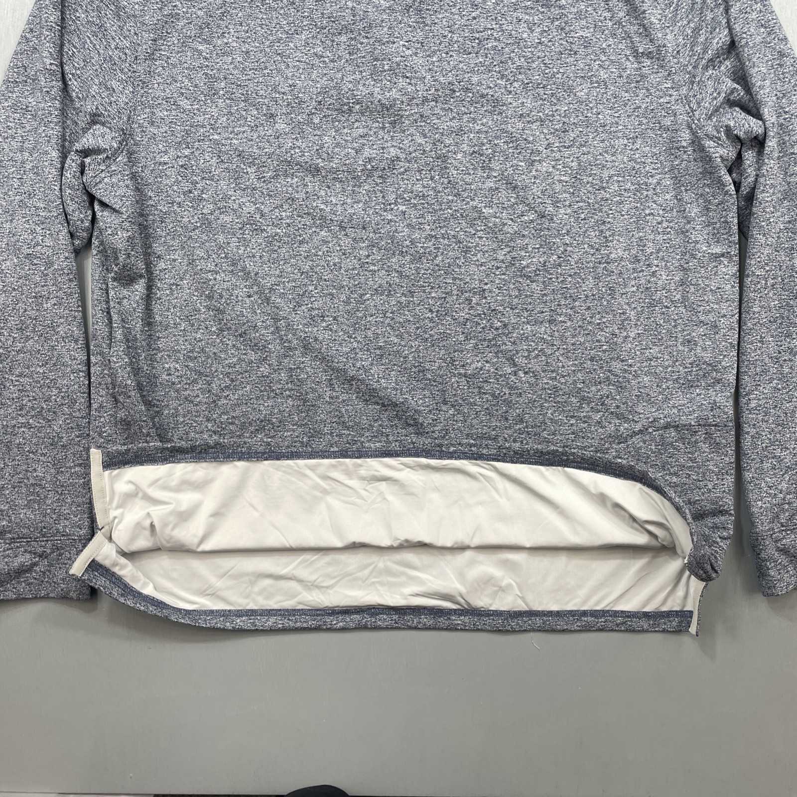 Birddogs Shirt Mens XL 1/4 Quarter Zip Performance Pullover Golf Navy Heather