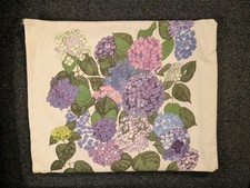 Hydrangea Flower Canvas Pillow Cover