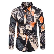 Camisa Elegante A Cuadros Informales Moda De Fiesta Lujo De Negocios Para Hombre