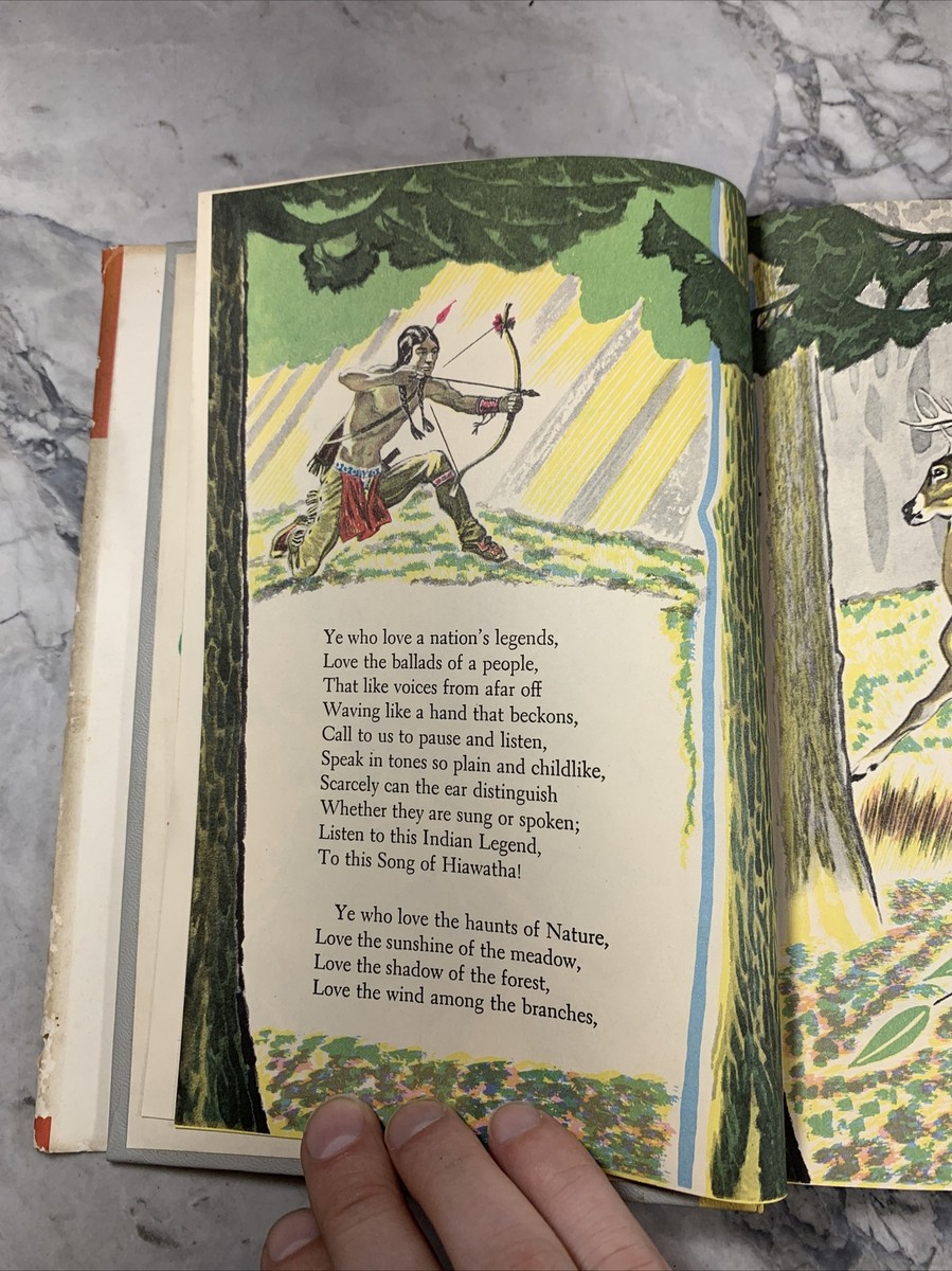 1958 Antique Illustrated Children's Book 