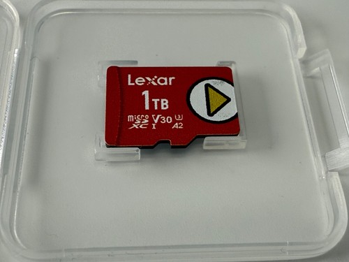 Lexar PLAY 1TB microSDXC UHS-I-Card Up To 150MB/s Nintendo Switch Compatible - Photo 2 sur 5