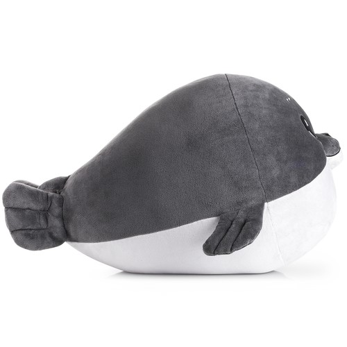 Kuscheltier 60cm Fette Kuschel-Robbe Seehund Plüsch-Tier Stofftier Robbenkissen - Bild 2 von 10