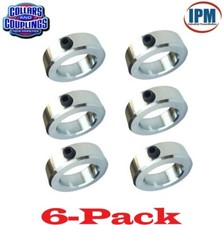 6-PACK!  NEW! 1-3/4" ID Set Screw Shaft Collar, 1-PC Steel Zinc Plated  SC175Z