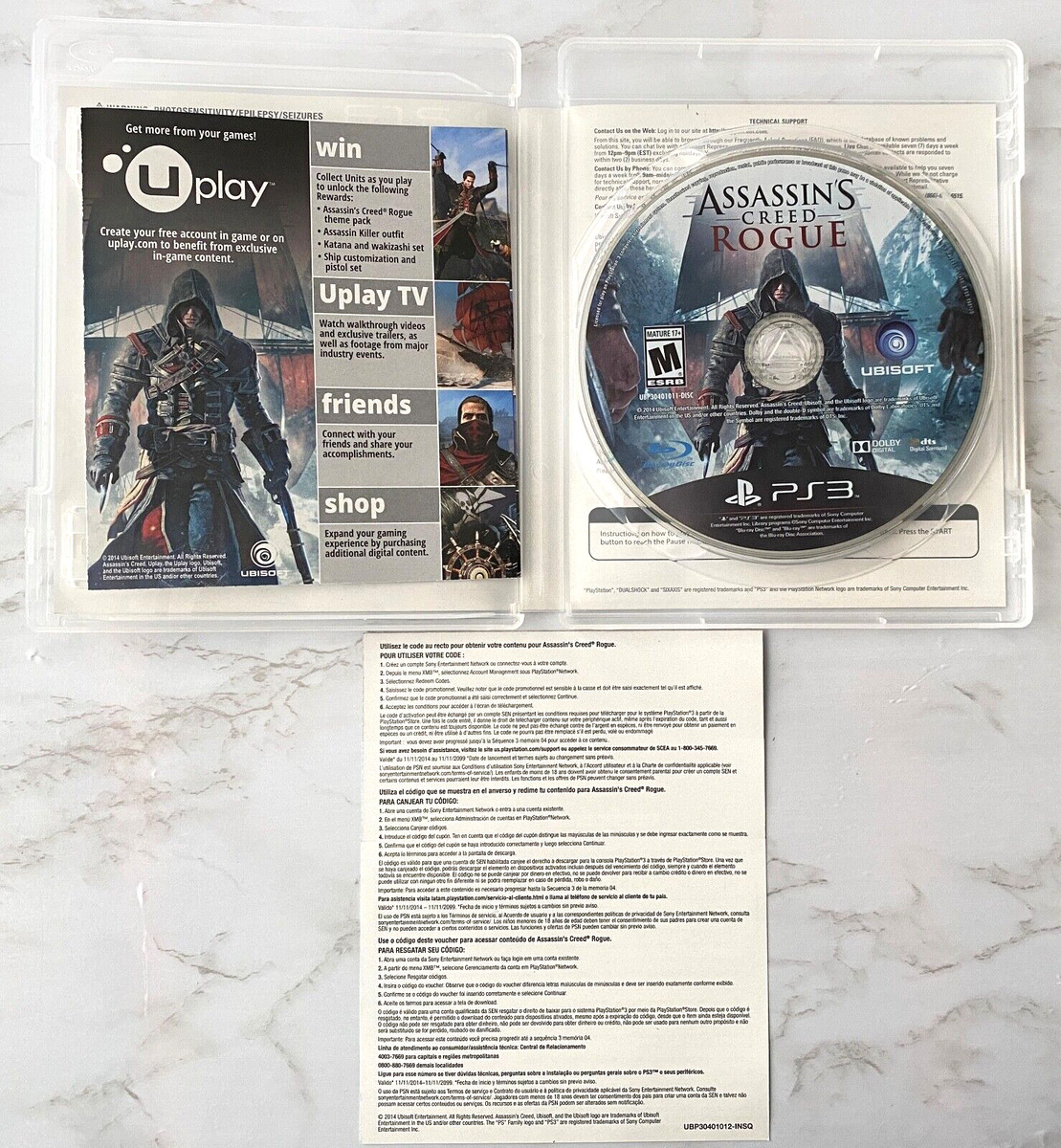 Assassin's Creed: Rogue for PlayStation 3