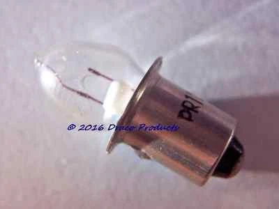 CEC, SERV-A-LITE PR4 Bulb Lamp 2.33V .27A for "2AA", "2C", or "2D" Two-Cell Battery Flashlight