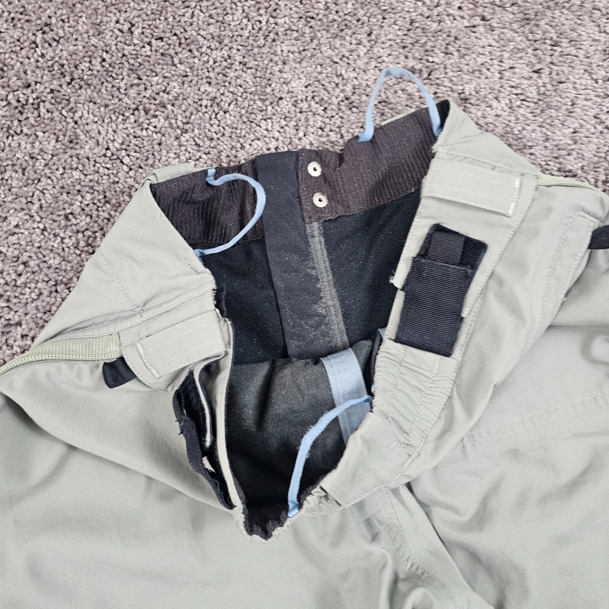 90´vintage NIKE ACG ナイキナイロンパンツ　グレー　スノボー 90s Nike acg swiching design nylon pants | sui