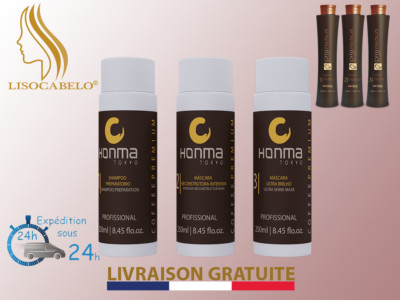 Glättung Brasilien HONMA TOKYO Allliss premium coffee 3X250ml+2Pairesde Gloves