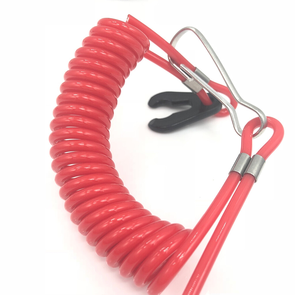 Marine Safety Tether Lanyard Cord for Tohatsu Outboard Engine Emergency Kill eBay