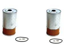 x2 Diesel Engine Oil Filter Kit for Mercedes 190d 300d 300sd 300sdL 350sdL s350