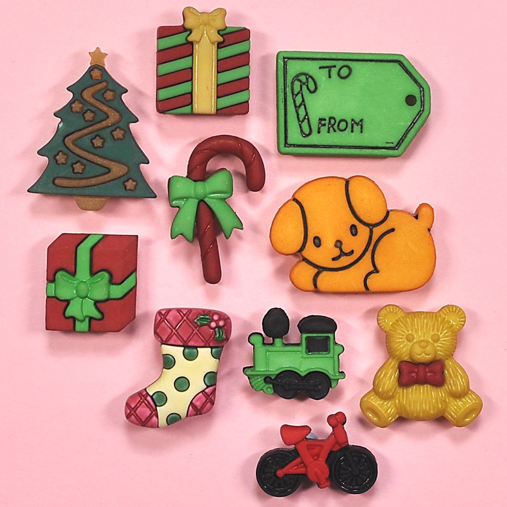 Buttons Galore Holiday Collection Under The Tree  4757 - Dress it Up