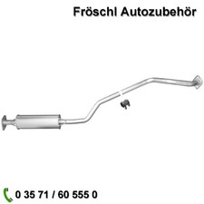 für Nissan Almera 1,5i 1,8i 16V N16 Mittel Schalldämpfer Topf Auspuff Msd Vsd k*
