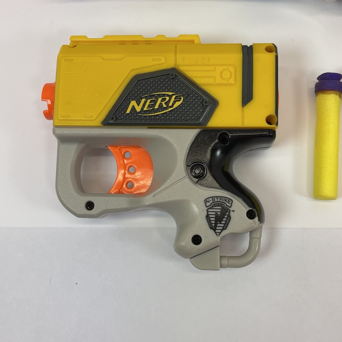 NERF N Strike Elite Toy Dart Gun Bundle Large Strong Arm + Small N