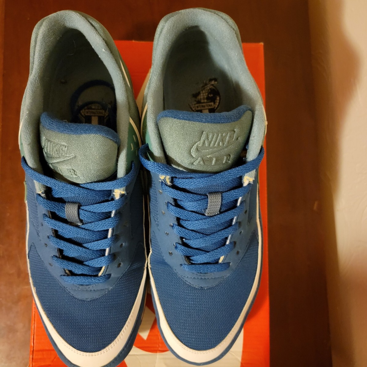 バルセロナNikeアクアブルー 2016 NIKE AIR MAX BW OG CLASSIC MARINA BLUE 819522-401 MENS SIZE