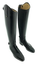 Königs Reitstiefel Excellent Boxcalf Leder schwarz Gr. 5,5  H 53  W 35