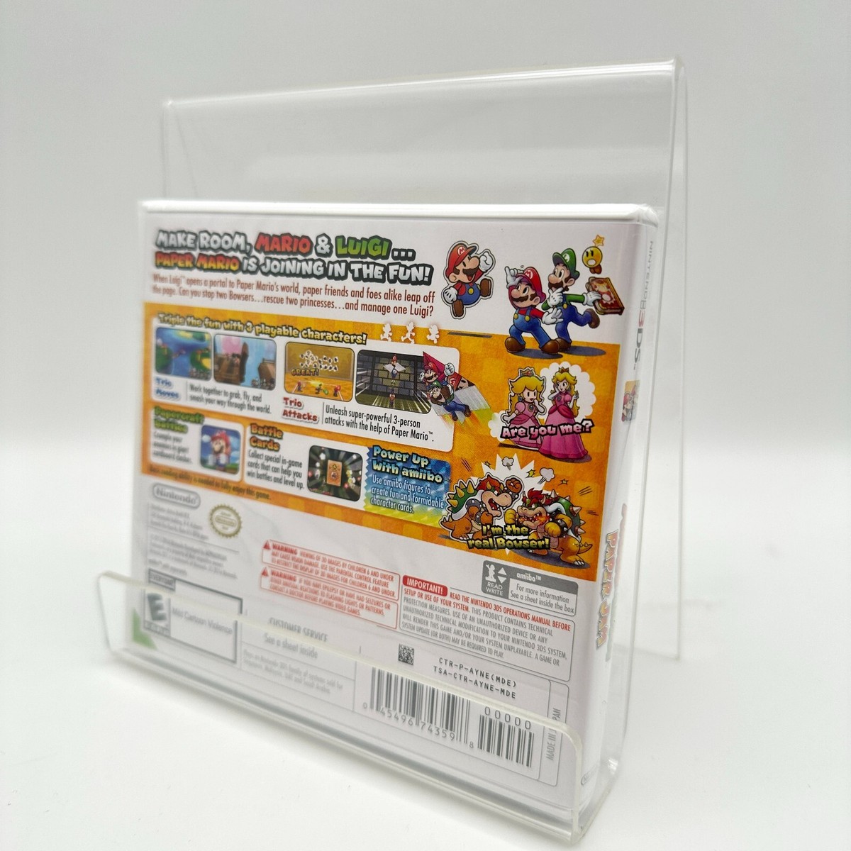 Mario & Luigi Paper Jam - 3DS World Edition RPG Adventure Game
