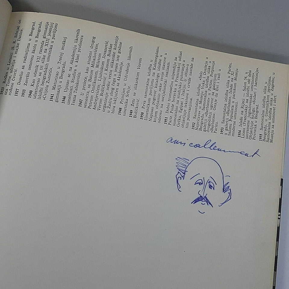 Miodrag Pavlovic Nove slikarske godine Mice Popovica 1979 Painting Art Book - Image 2 of 4