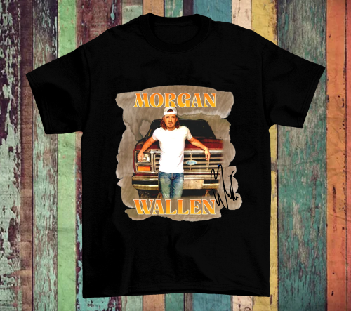 Morgan Wallen Western Cowboy Country Music Tour T-Shirt Full Size S-5XL - Picture 1 of 3