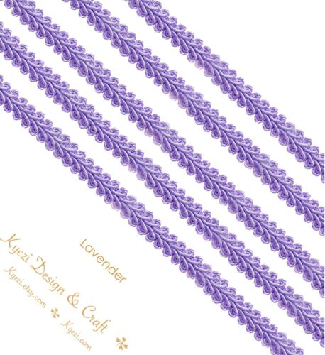 1/2 inch Braided Gimp Trim By the Yard, 13mm French Style Gimp Cord Trim - Picture 9 of 18