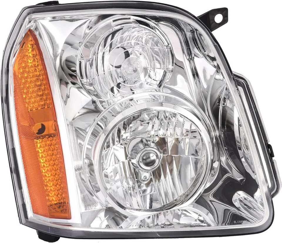 Headlights For 2007-2013 GMC Yukon Left Right Pair Halogen Except Denali Foto 3 de 4