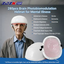 1070nm NIR Light Therapy Brain Helmet for Parkinson Depression Alzheimer Stroke
