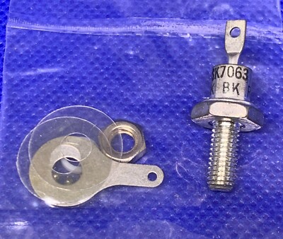 RCA SK7063 (rplaces NTE5863) RECTIFIER 600V 6A DO-4 ANODE CASE