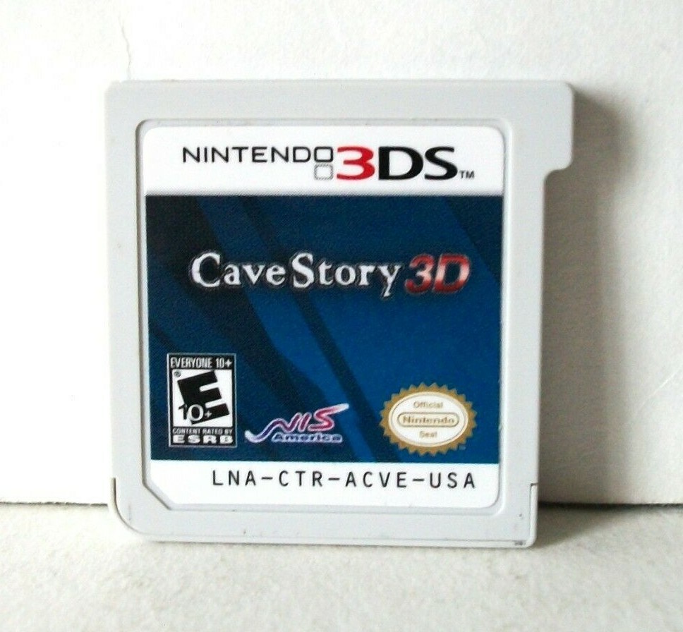 Cave Story 3D Nintendo 3DS Game Cartridge Only Indie Metroidvania