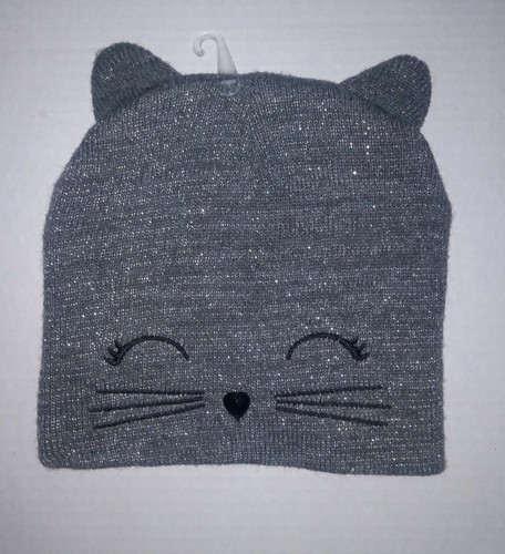 Justice Kitten Beanie For Kids NWT 