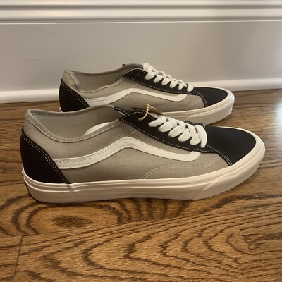 Vans Old Skool Theory Tapered Black & Beige Sneakers Shoes Men s Size 10