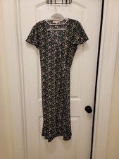 loft wrap dress short sleeve