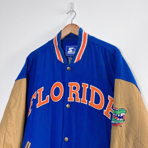 Vintage 90s Florida Gators Starter NCAA College Football Varsity Jacket - Picture 8 of 10