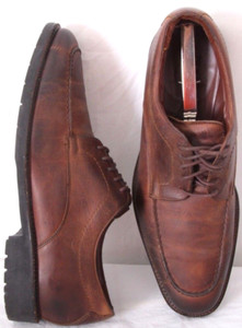 Neil M. 990002 Brown Burgundy Leather Derby Shoes Made in USA Men\'s Size 8 D Men main image 4