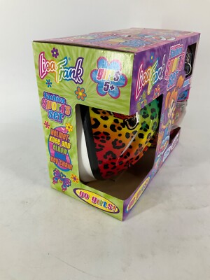 【レトロ】カラフル ジャンボベアー Best of Brands! L M Vintage Lisa Frank Fashion Sports Helmet Pads Rollerblade Bike