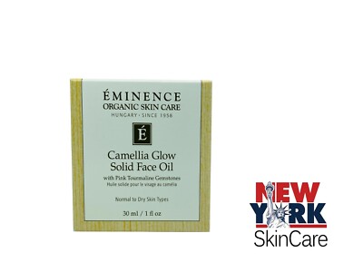 Eminence Camellia Glow Solid Face Oil 30ml / 1oz  Brand New