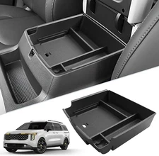 Center Console Organizer Tray for 2025–2026 Kia Carnival – Armrest Storage Box