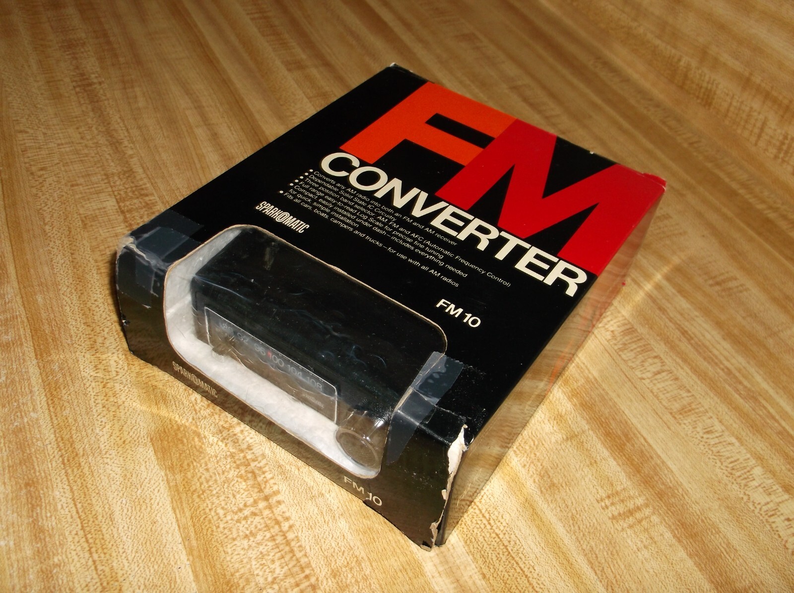 NEW! Vintage Universal Sparkomatic FM10 FM Converter Tested Works