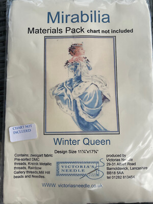 Mirabilia Winter Queen Kreuzstich Set